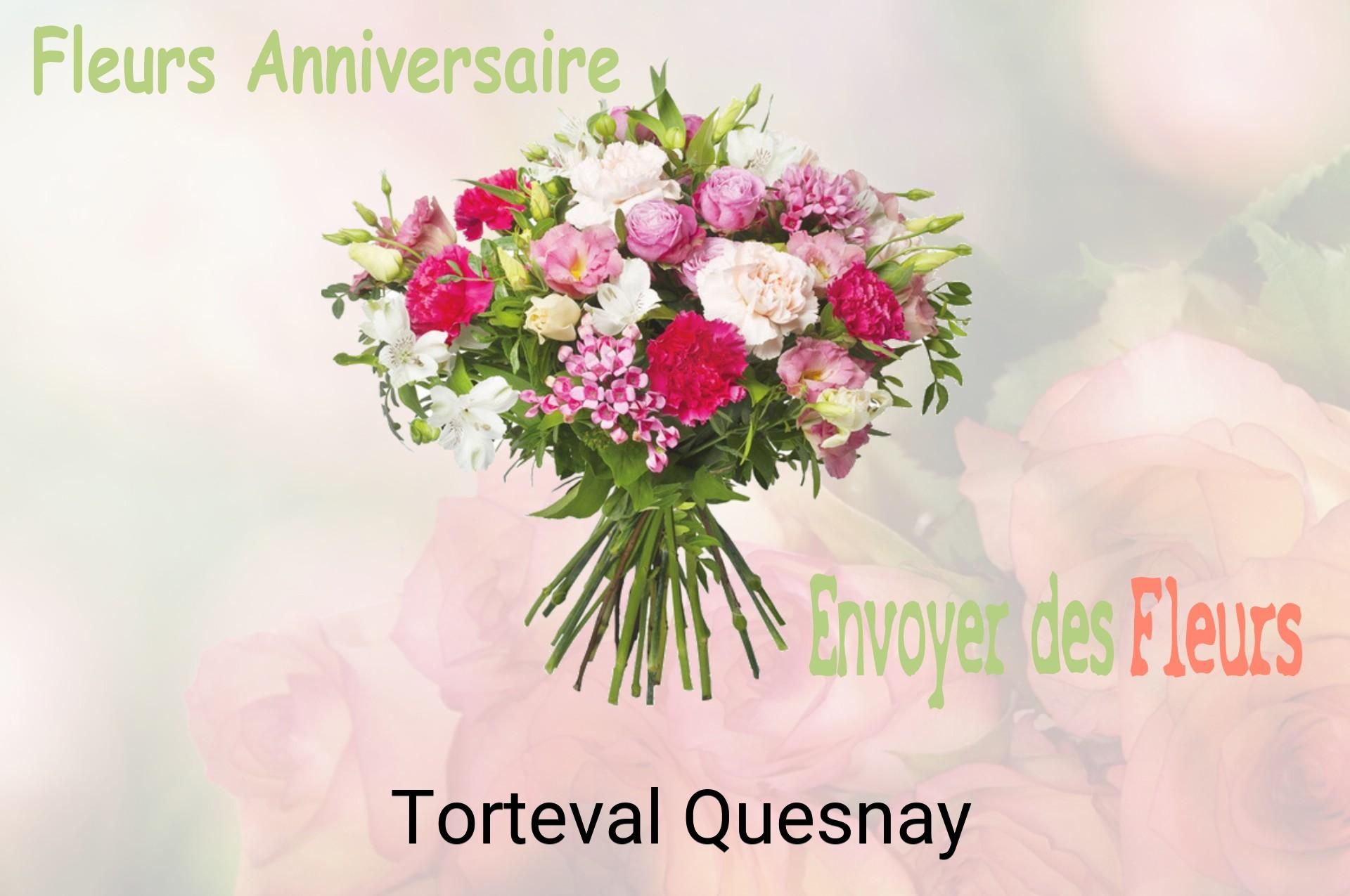 Bouquet de fleurs d’anniversaire livré à Torteval-Quesnay