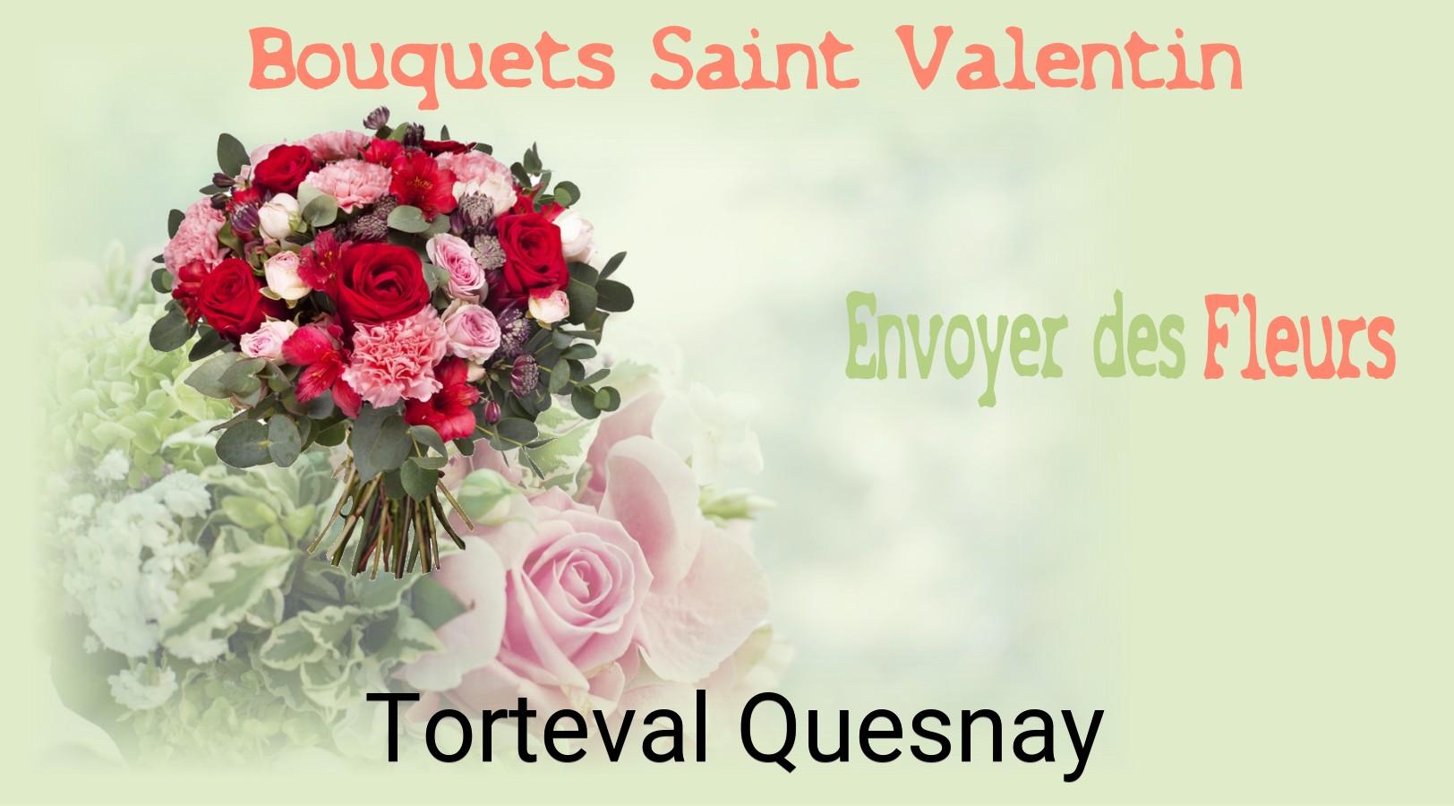 Roses de Saint-Valentin livrées à Torteval-Quesnay